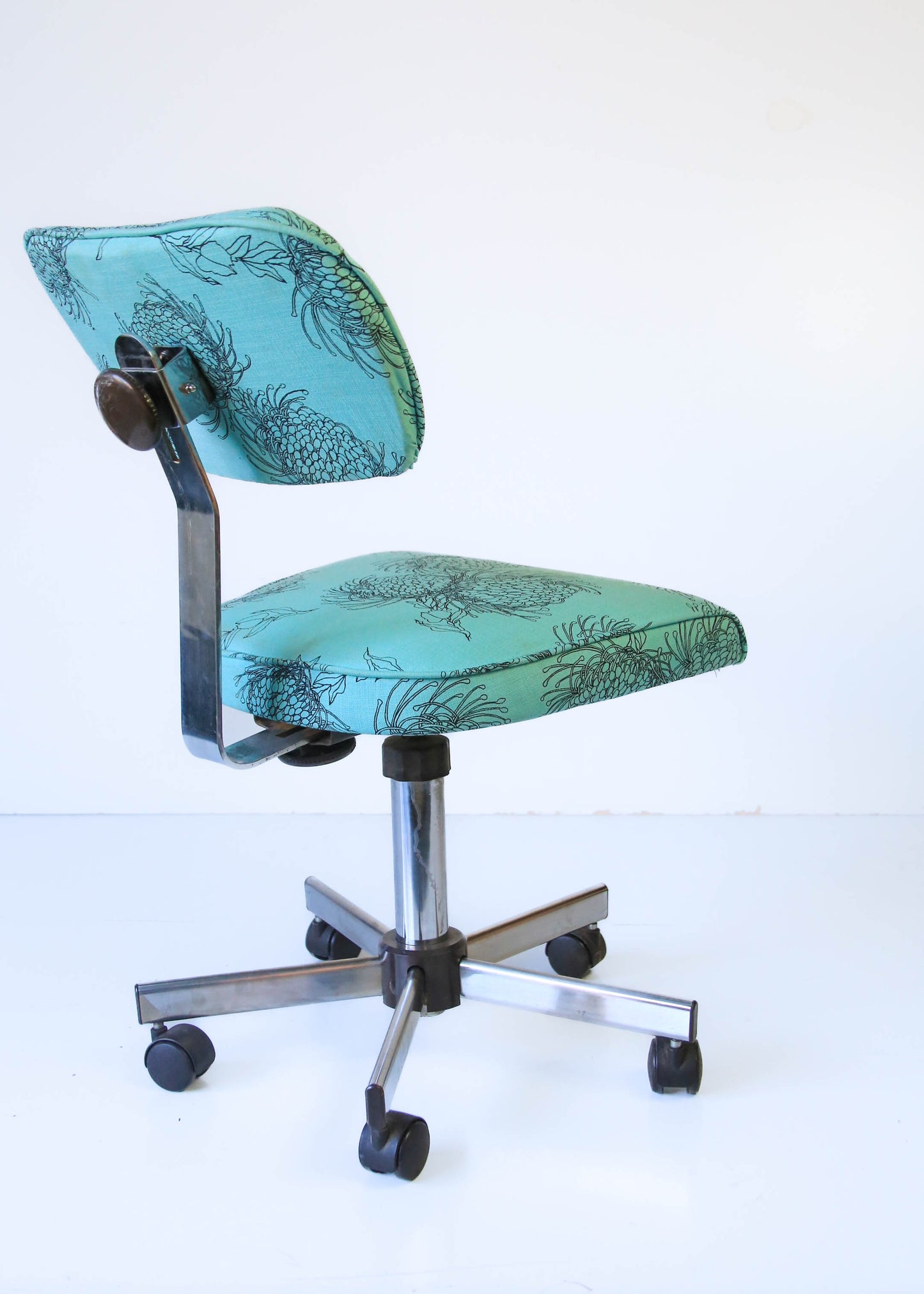 Typist Chair in Fynbos Print