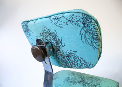 Typist Chair in Fynbos Print