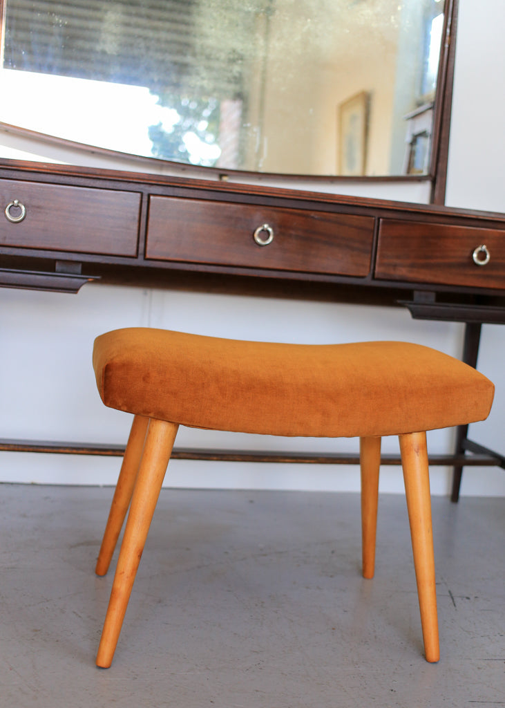 Vintage Modern Dresser Stool