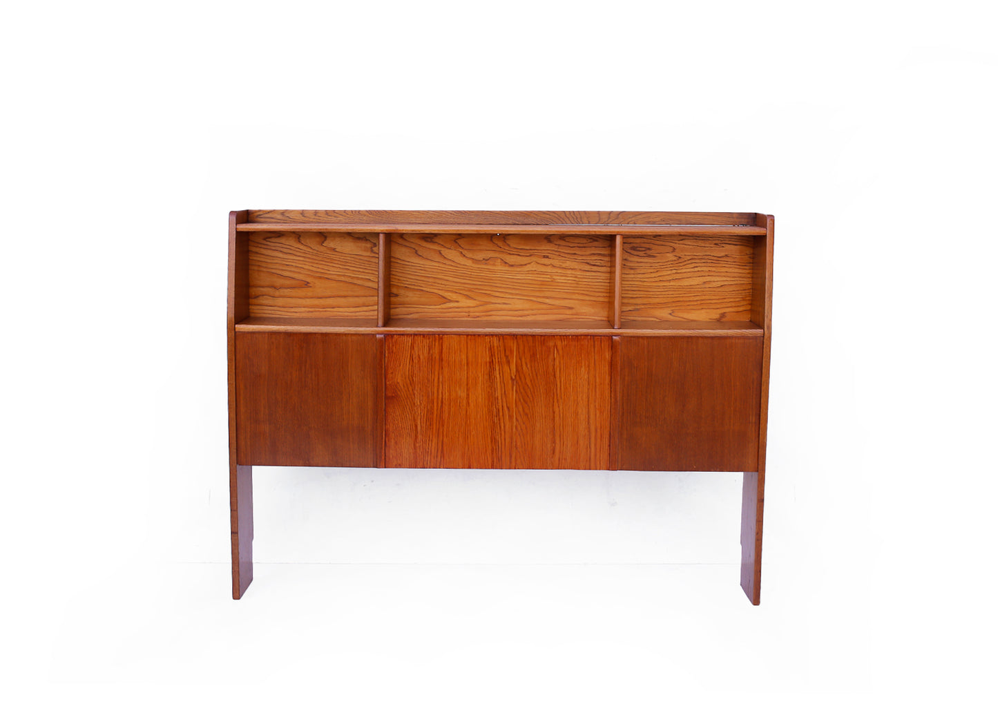 Vintage Oak Double  Bed Headboard
