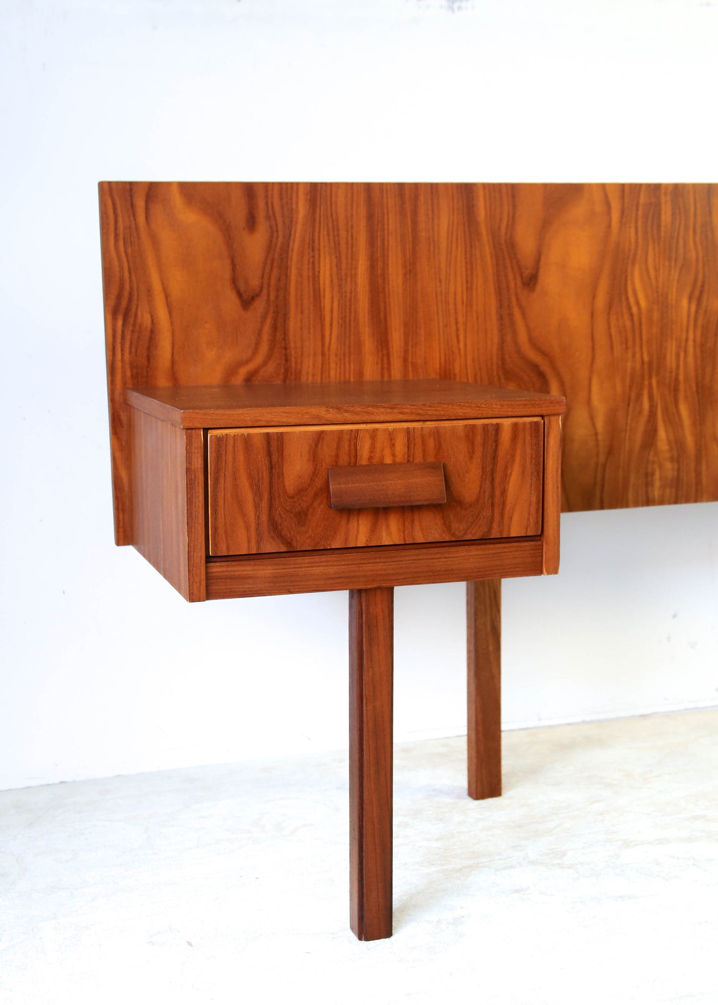 Kiaat Double bed Headboard