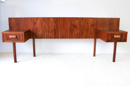 Kiaat Double bed Headboard