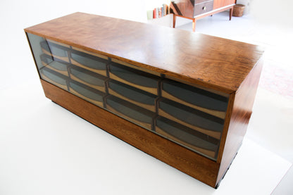 Oak Haberdashery Cabinet with 16 Drawers