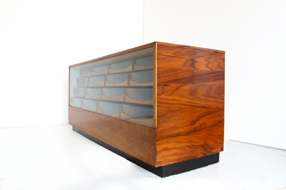 Oak Haberdashery Cabinet with 16 Drawers