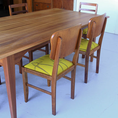 A Pair of Art Deco Dining Chairs