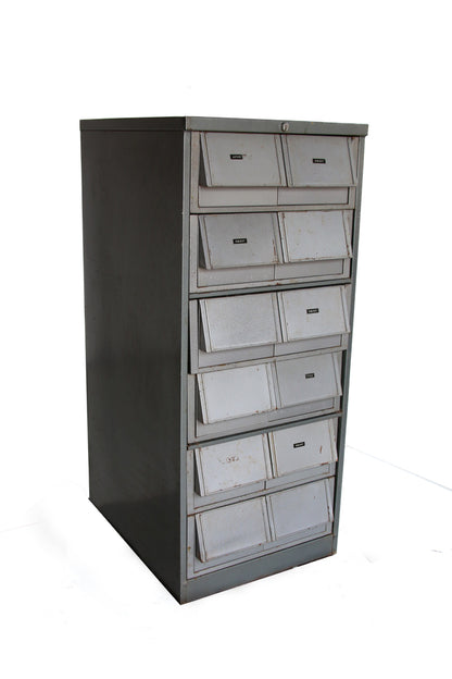 Vintage Steel Filing Cabinet