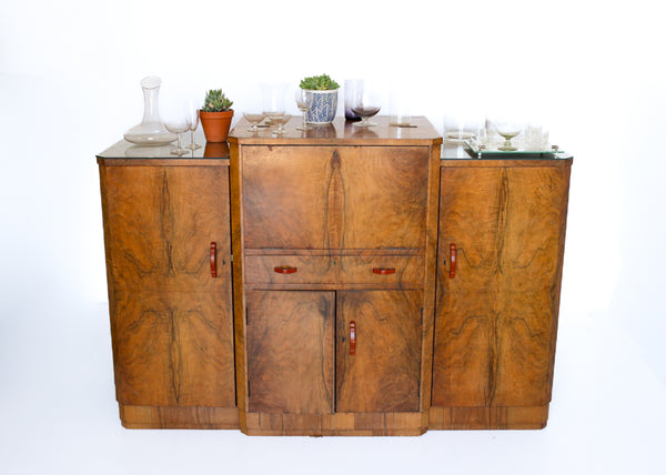 Period Art Deco Cocktail Cabinet 1930s