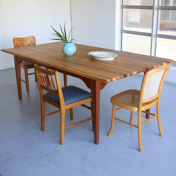 Eight-Seater Solid Wood Dining Table