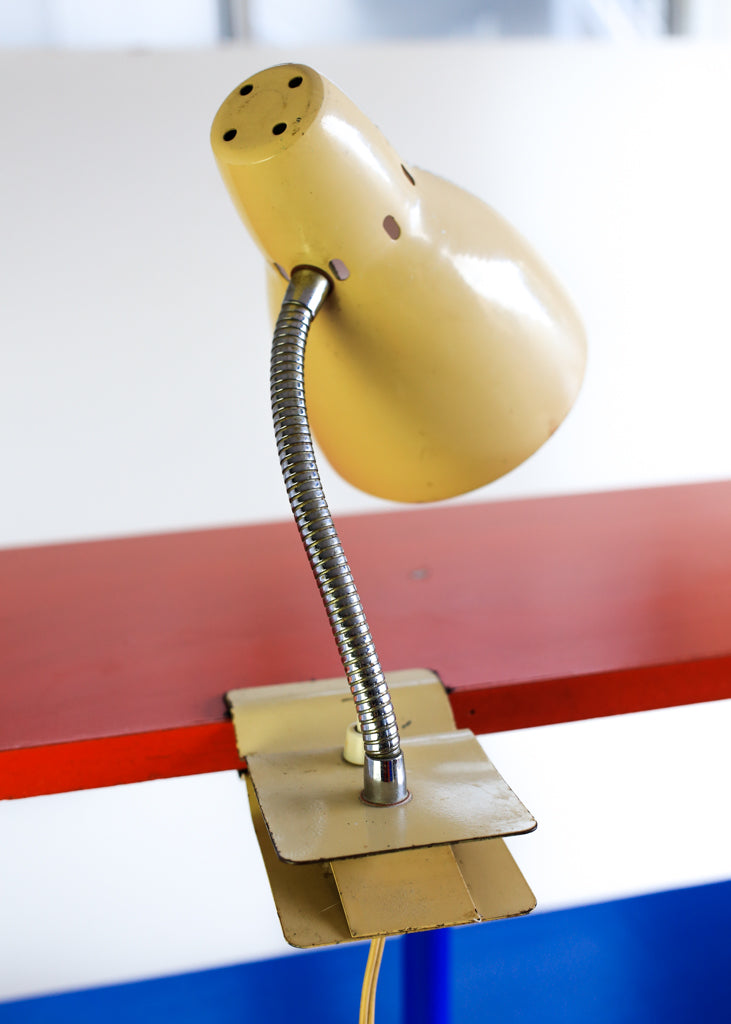 Vintage Clip-on Desk Lamp