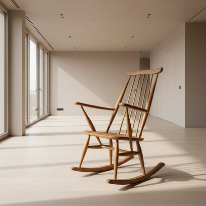 Oak Lubis Rocking Chair