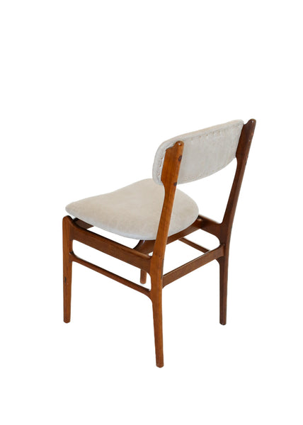 Four Rosewood Scandinavian Modern Dining Chairs