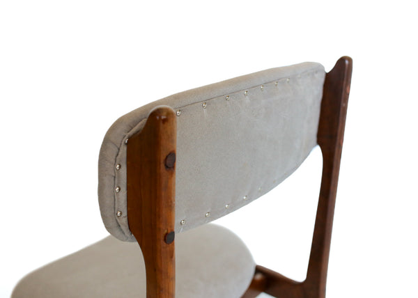 Four Rosewood Scandinavian Modern Dining Chairs