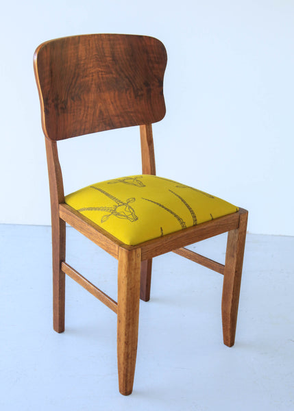 A Pair of Art Deco Dining Chairs