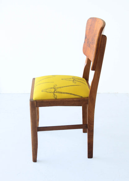 A Pair of Art Deco Dining Chairs