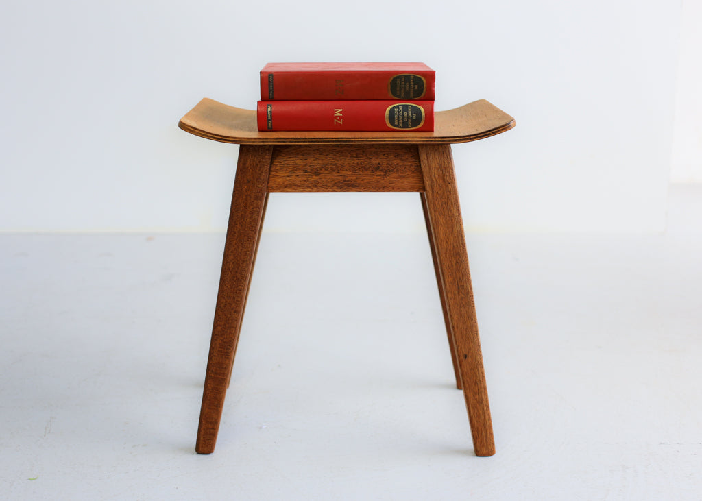 Vintage Bent Plywood Stool