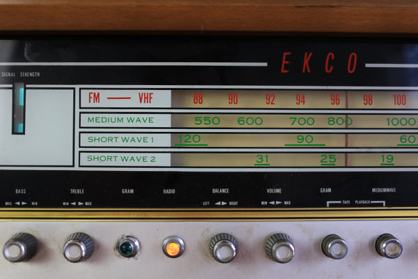 Vintage Ekco Valve Radiogram – Huisraad Modern