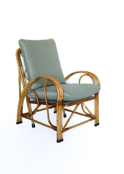 A Pair of Pretzel Cane Chairs
