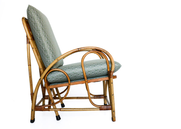 A Pair of Pretzel Cane Chairs
