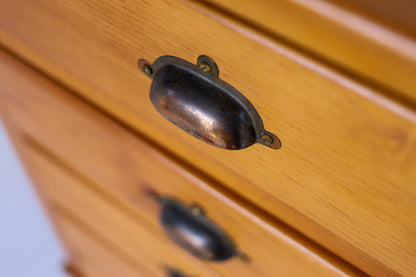 Vintage Oregon Architects Plan Chest of Drawers