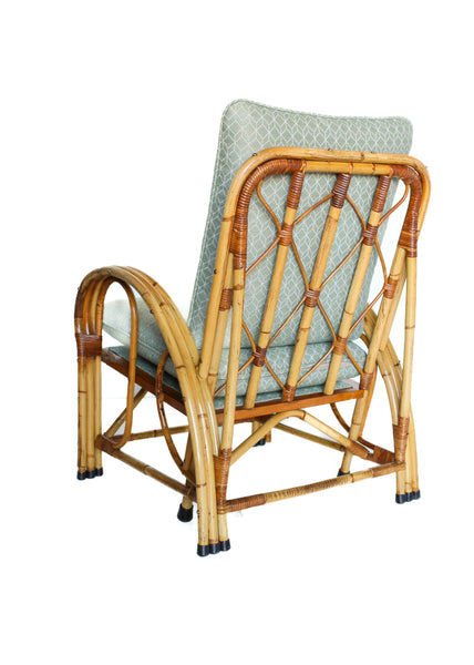 A Pair of Pretzel Cane Chairs