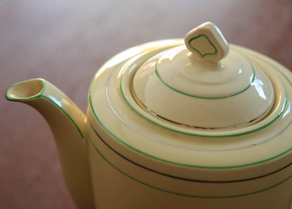 New Hall Hanley Nirvana Art Deco Tea Set - 1930's