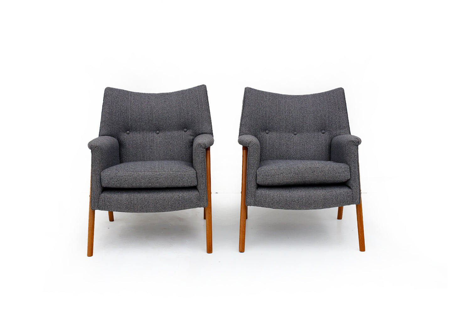A Pair of Mid-century Danish Style Armchairs