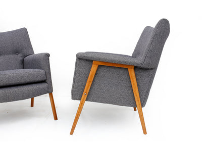 A Pair of Mid-century Danish Style Armchairs