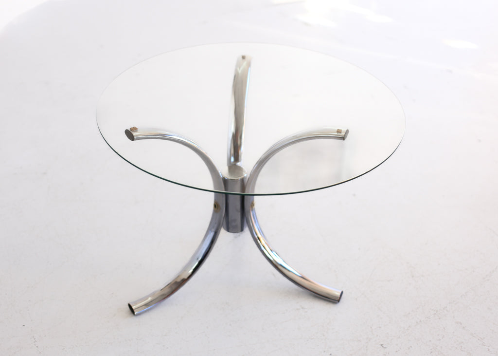 Steel and Chrome Side Tables - priced per unit