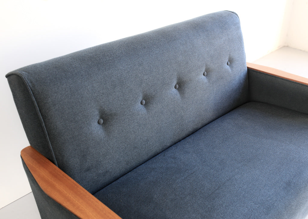 Ladidah Settee With Sapele Wood