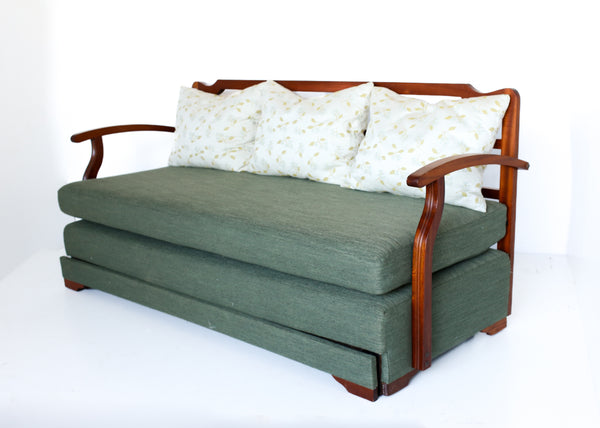 1940's Art Deco Sleeper Sofa