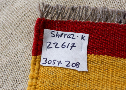 Large Handmade Shiraz Persian Kelim