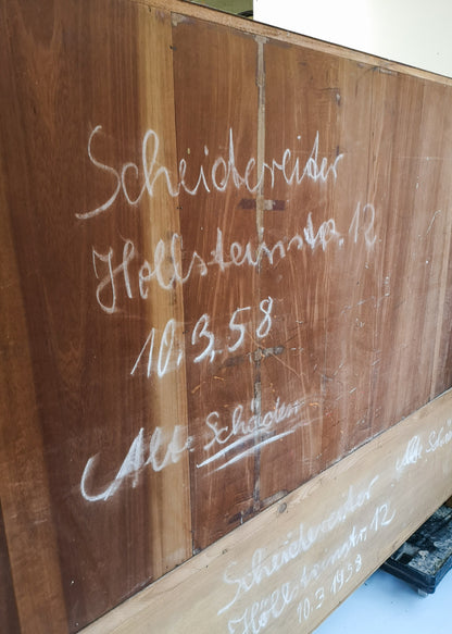 German Art Deco Wall Cabinet