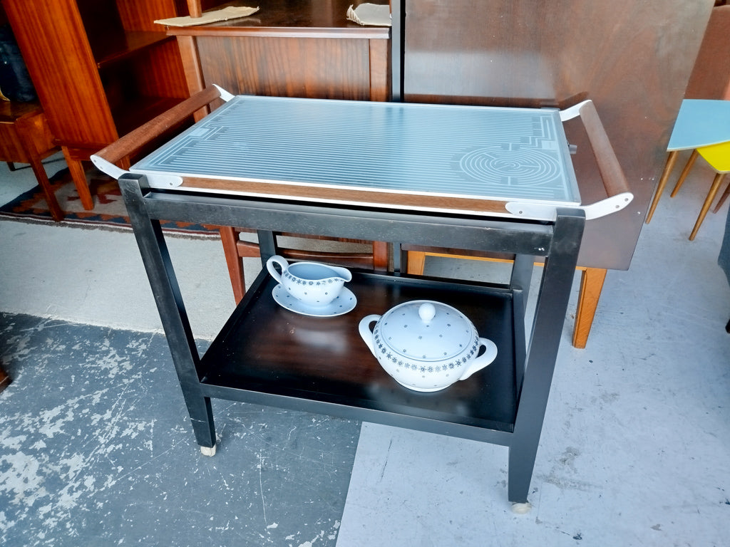 Retro Salton Hotray on a Trolley – Huisraad Modern
