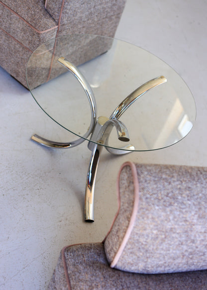 Steel and Chrome Side Tables - priced per unit