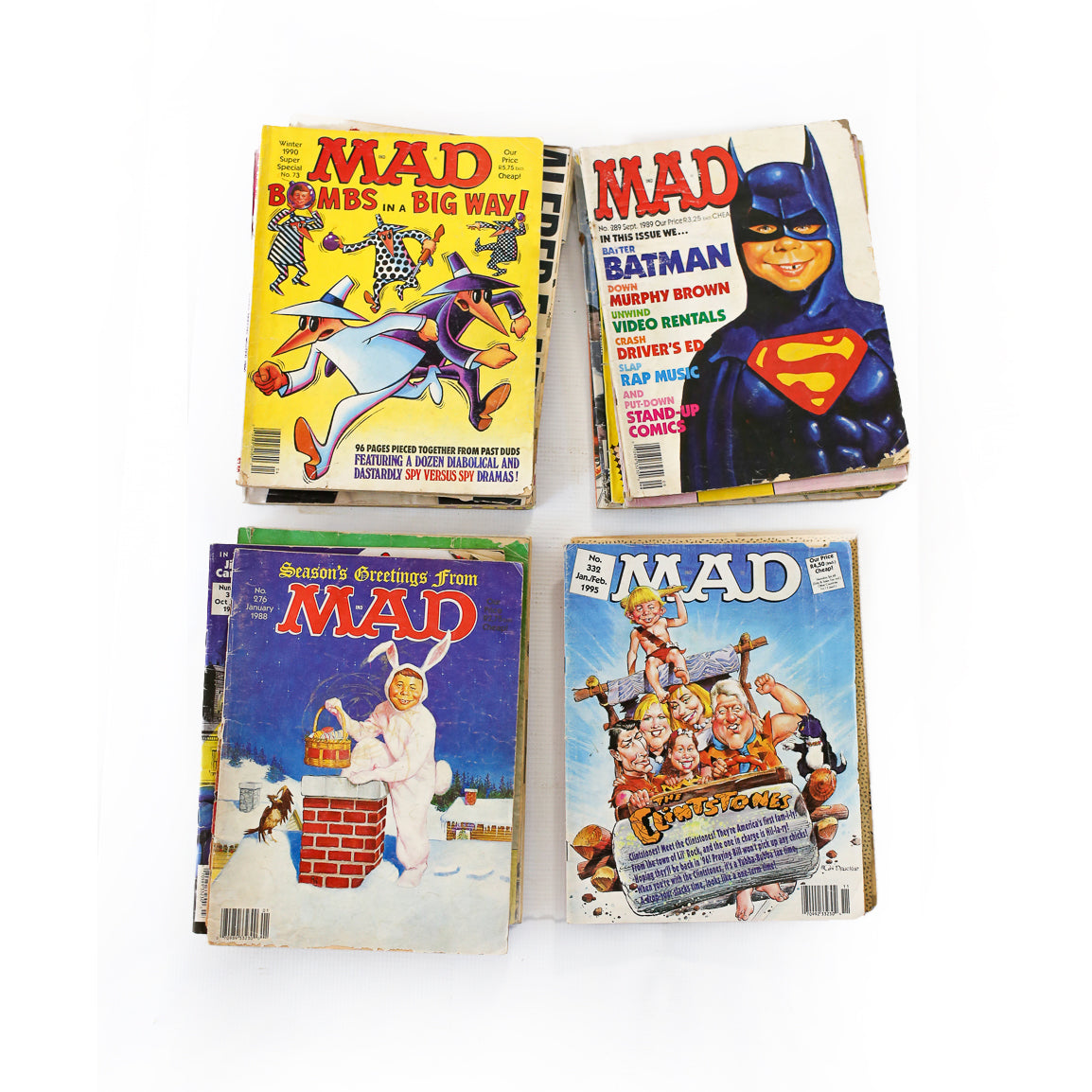 Collection of Thirty Four 1990s "Mad" and "Super Special Mad" Magazines