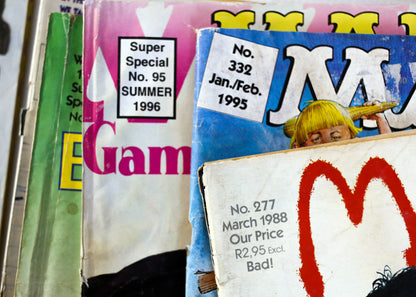 Collection of Thirty Four 1990s "Mad" and "Super Special Mad" Magazines