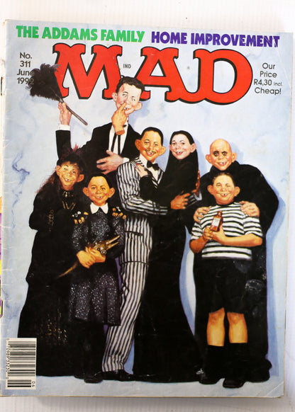 Collection of Thirty Four 1990s "Mad" and "Super Special Mad" Magazines