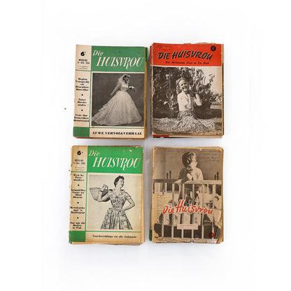 Collection of Thirty 1950s "Die Huisvrou" Magazines
