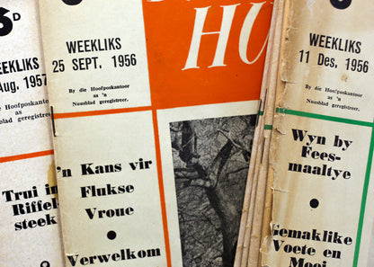 Collection of Thirty 1950s "Die Huisvrou" Magazines
