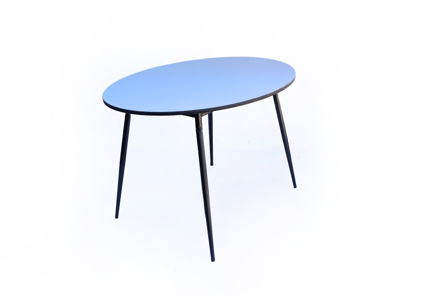 Mid-century Steel Base Kitchen Table