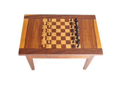 Solid Wood Chess Table