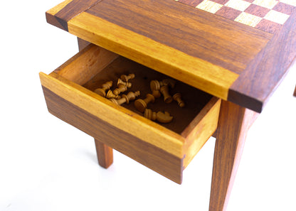 Solid Wood Chess Table