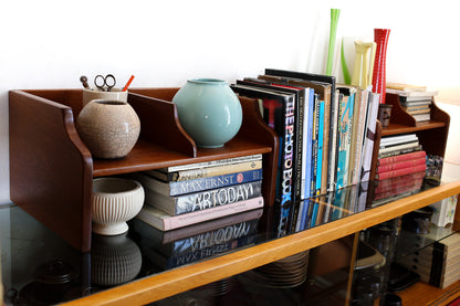 Vintage Desk Filing Shelf