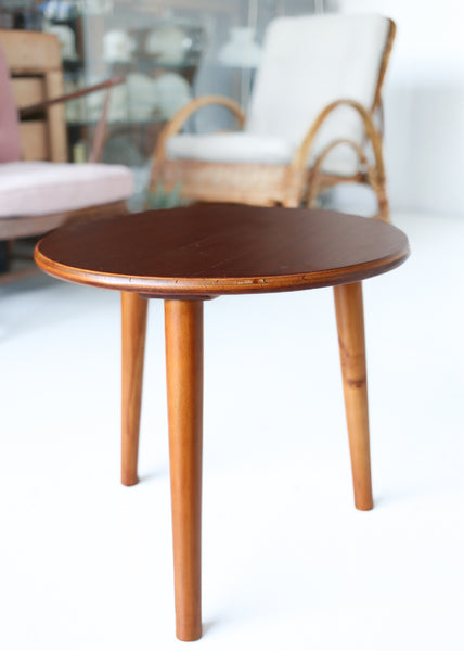 Vintage Round Side Table