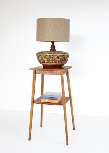 Oak Lamp Table