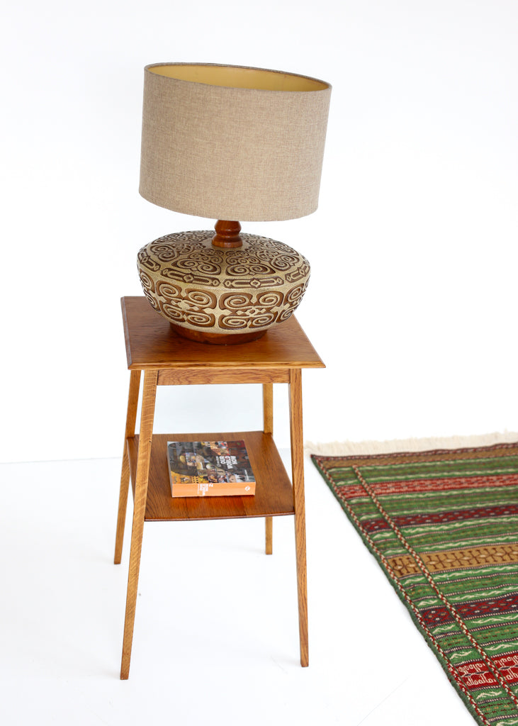 Oak Lamp Table