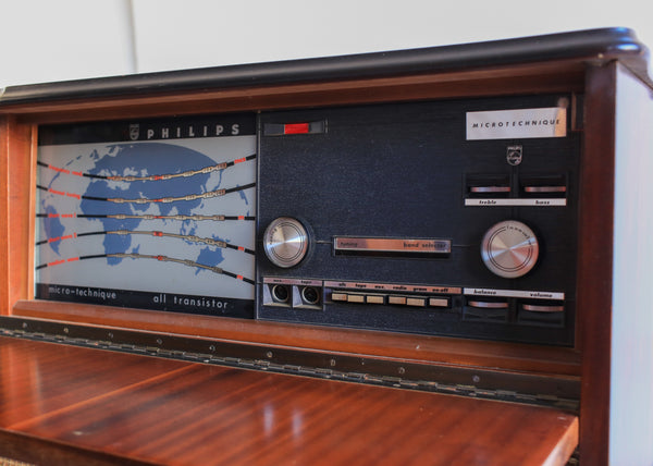 1960's Philips Solid State Radiogram – Huisraad Modern