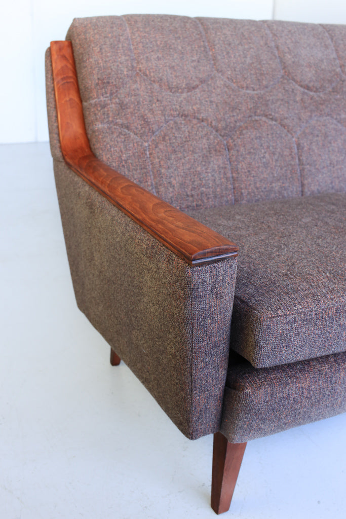 Vintage Modern Three-Seater Sofa