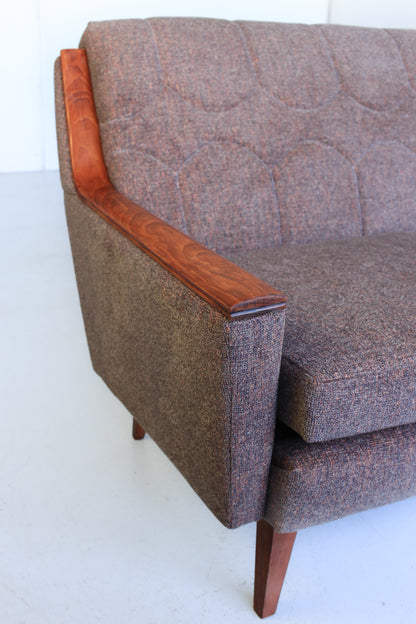 Vintage Modern Three-Seater Sofa