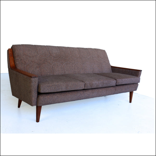 Vintage Modern Three-Seater Sofa